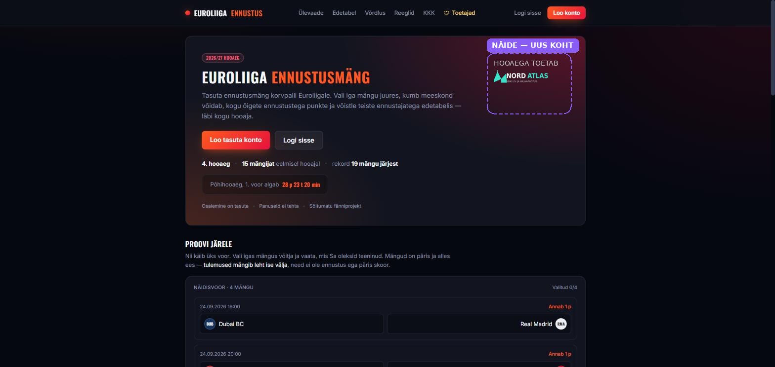 Avalehe nimisponsor