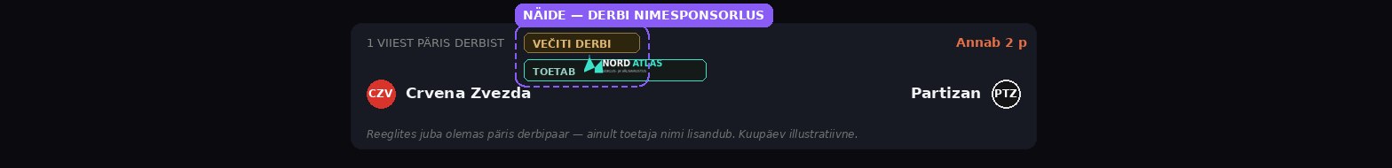 Derbipaari nimisponsorlus